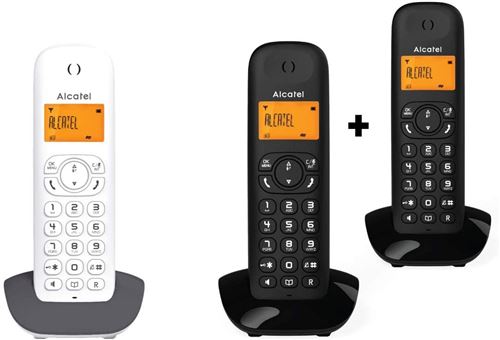 Alcatel Dect C350 Duo Negro