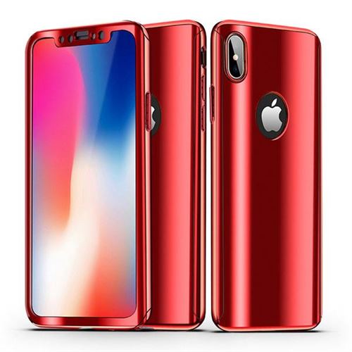 Coque Full 360 Hybride Effet Miroir Rouge Vitre Verre Trempe Pour Apple Iphone X Iphone 10 Etui Pour Telephone Mobile Achat Prix Fnac Coque Full 360 Hybride Effet Miroir Rouge Vitre Verre Trempe Pour Apple Iphone X Iphone 10 Etui Pour Telephone Mobile Achat Prix Fnac