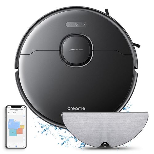 Aspirateur robot Dreame L10 Pro, 4000PA, puissance 46w ,noir