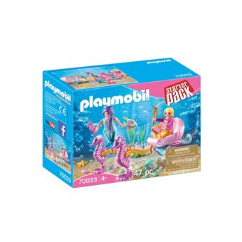 PLAYMOBIL StarterPack koets met zeepaardjes - 70033