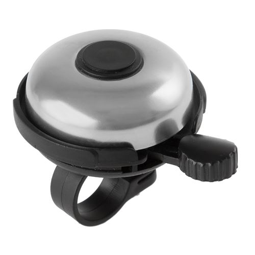 M-Wave sonnette de vélo aluminium pour gaucher 53 mm argent