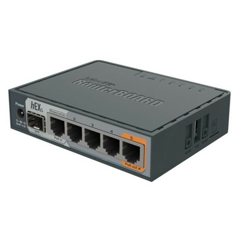 Router Mikrotik RB760iGS 880 MHz RJ45 SFP Gris