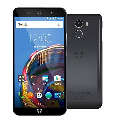 WileyFox Swift 2 Smartphone débloqué 4G avec Ecran de Replacement Ecran : 5 pouces - 16 Go de RAM - Micro-SIM - Android Bleu de Minuit