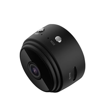 Mini webcam sans fil, WiFi, A9, HD, 1080P, 2K, manuelle, caméra rotative à  360 °, réunion en direct, travail, maison, carte SD