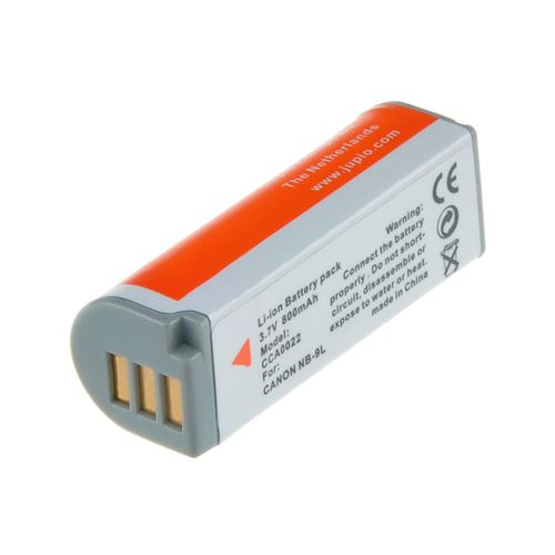Jupio - Batterie - Li-Ion - 800 mAh - pour Canon IXUS 1100, 500; IXY 1, 3; PowerShot N, N2; PowerShot ELPH 510, 520, 530, SD4500