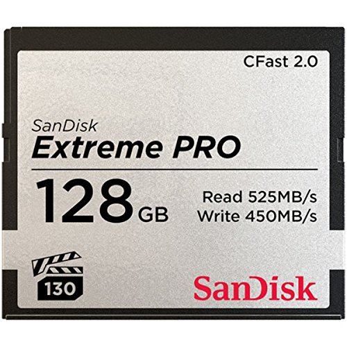 Carte mémoire SanDisk Extreme Pro CFast 2.0 128 Go