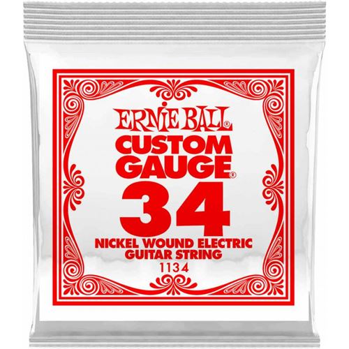 Ernie Ball Nickel Wound 1134 Corde Filée .034