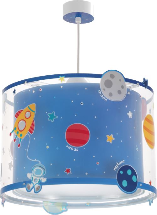 Dalber Pendentif Planets brillent dans les 33 cm bleu foncé