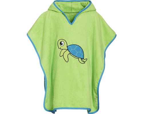 Playshoes badponcho tortue verte junior