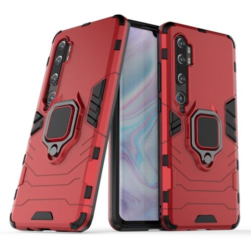 Coque Xiaomi Mi Note 10 / Mi CC9 Pro Anti Choc Rouge - Armor Avec Support Magnétique
