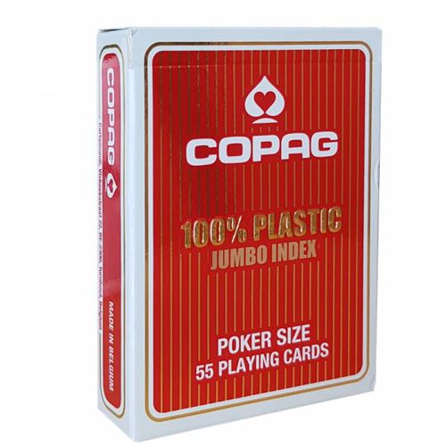 Cartes Copag Poker Jumbo (rouge)