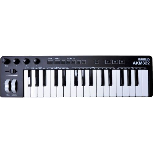 Midiplus AKM322 clavier MIDI noir