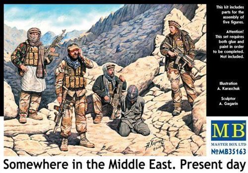 Somewhere In The Middle East.present Day - 1:35e - Master Box Ltd.