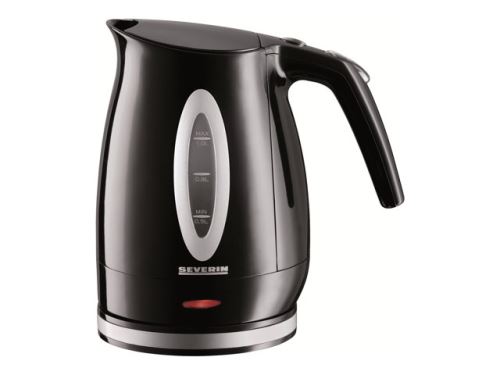 SEVERIN WK 3374 - bouilloire - noir / argent