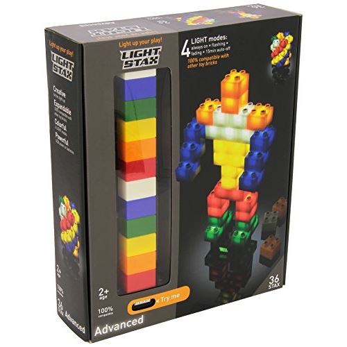 Ensemble classique de blocs de construction lumineux Light Stax (R) (36 pièces)