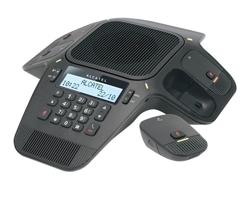 Téléphone DECT Alcatel Conference 1800 avec identification de l appelant, noir