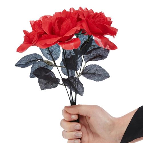 bouquet de mariée roses rouges - 68015
