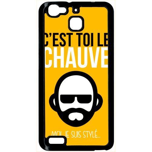 Coque huawei g8 mini c est toi le chauve moi je suis styl 5