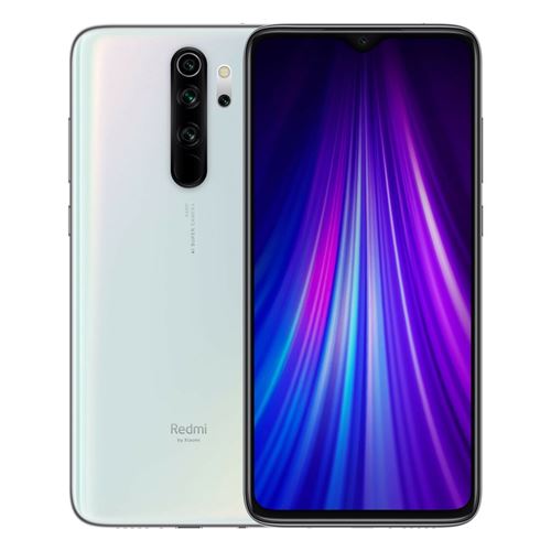 Smartphone Xiaomi Redmi Note 8 Pro blanc stockage 64 Go