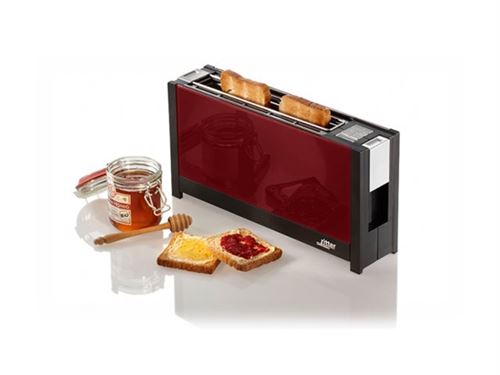 Ritter Rouge Volcano5 - Grille-Pain -Électrique - 2 Tranche