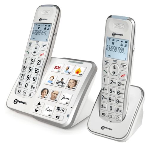 Téléphone Amplidect 295 Photo, avec combiné additionnel
