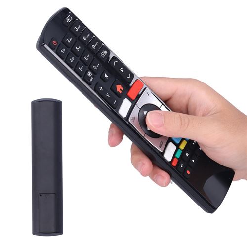 Dakana Télécommande de rechange pour Telefunken RC4318P / RC4318 Finlux  Vestel Edenwood 4K Ultra HD avec boutons  Netflix TV Récepteur TV  Remote Control préconfigurée et prête à l'emploi : : High-Tech