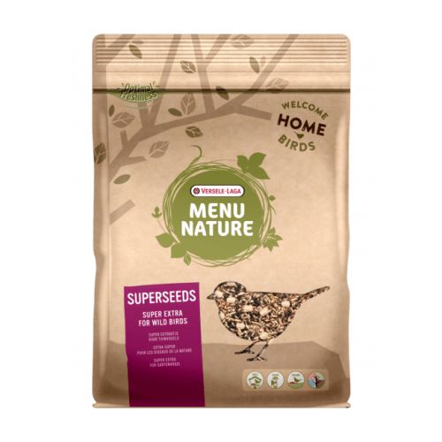 Mélange de graines à haute valeur nutritive pour oiseaux sauvages versele laga menu nature sac 1 kg