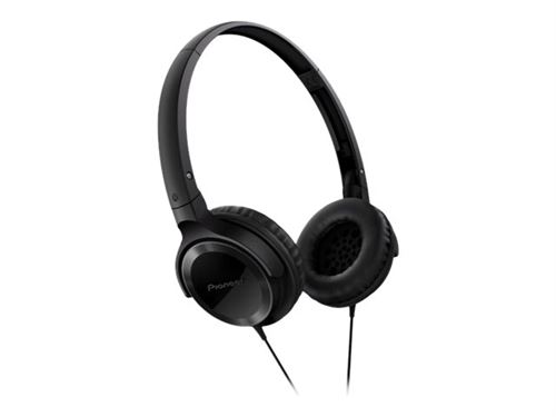 Pioneer Se-Mj502-K - Écouteurs - Sur-Oreille - Filaire - Jack 3,5Mm - Noir