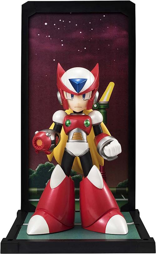 Bandai Tamashii Nations Figurine Action Zero Megaman avec Les Amis de Tamashii