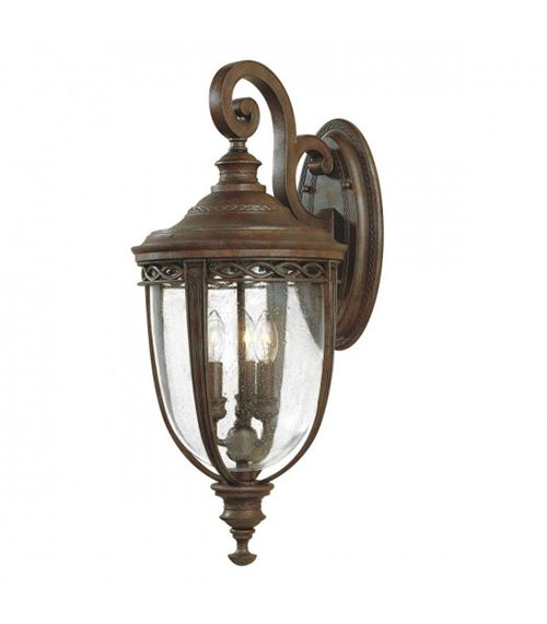 Applique English Bridle, bronze, grande