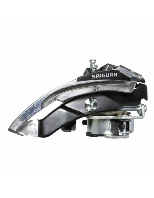 Derailleur vtt avant p2r alu tirage haut et bas a collier 31,8 et 34,9 pour tout pedalier 42 et 48dts