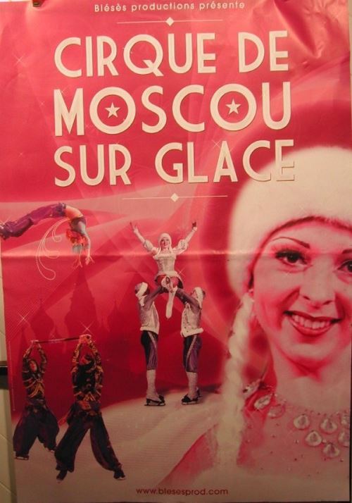 Cirque De Moscou Sur Glace - 70x100 cm - AFFICHE / POSTER