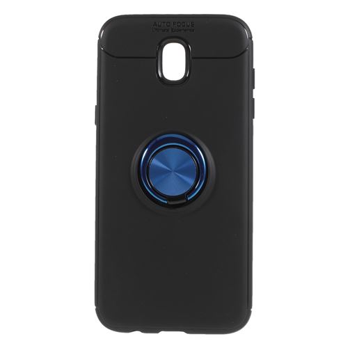 Coque métal noir bleu pour Samsung Galaxy J7 (2017)