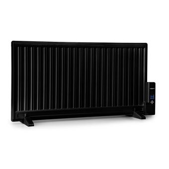 80 Sur Oneconcept Wallander Radiateur A Bain D Huile Ultra Plat Chauffage Mobile Ou Montage Mural 1000w Noir Chauffage Achat Prix Fnac