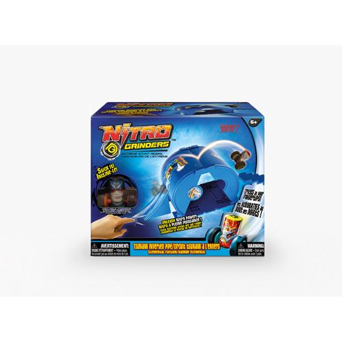 Nitro Grinders Starters Disaster Pack Tsunami Inverted Pipe Blue
