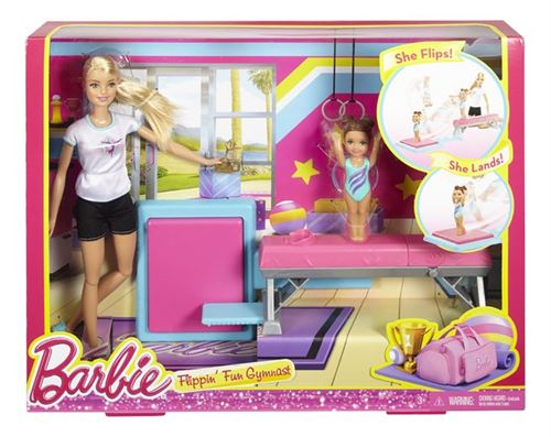 Poupée Barbie Gymnaste Flippin Fun