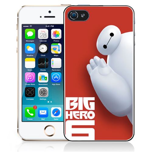 Coque pour iPhone 4/4S baymax coucou