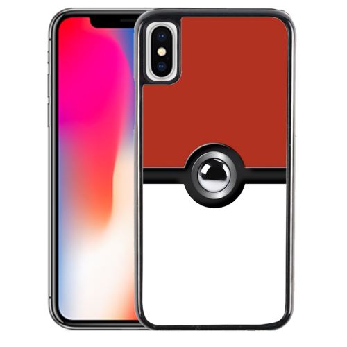 Coque pour iPhone XS pokémon pokeball