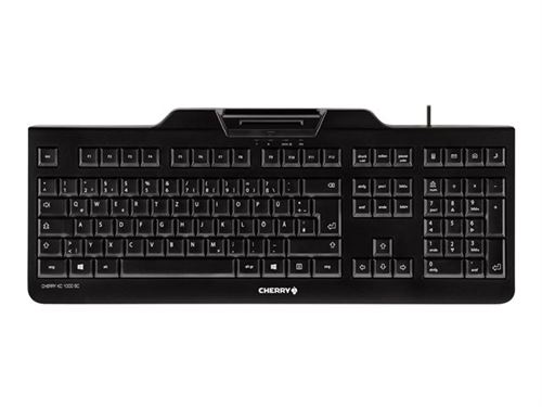 CHERRY KC 1000 SC - Toetsenbord - Duits - zwart
