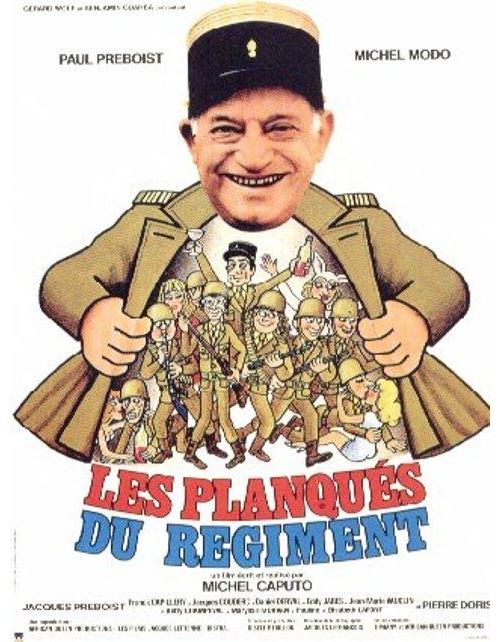 Les Planqués Du Régiment AFFICHE CINEMA ORIGINALE