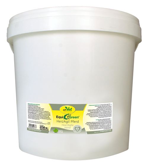cdVet Naturprodukte - 277 / HerzAgil - Complément alimentaire pour le système cardiovasculaire - Chevaux - 2.75 kg