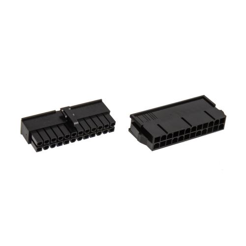 bitfenix bitfenix alchemy 2.0 psu, 20+4 pin connector pack - schwarz noir