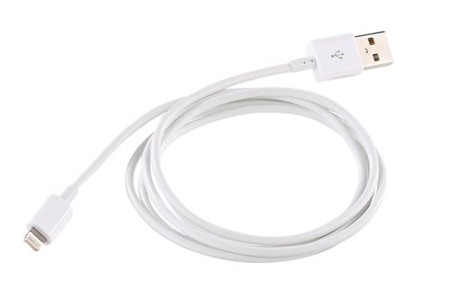 Callstel : Câble Lightning vers USB - Certifié MFi - Blanc - 1 m