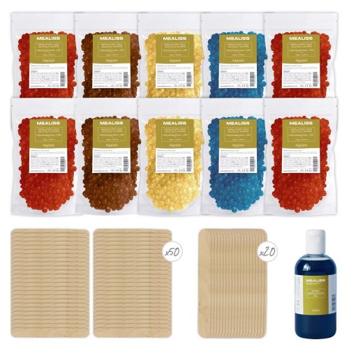 Recharge kit épilation cires gelable Kit Mealiss Refill