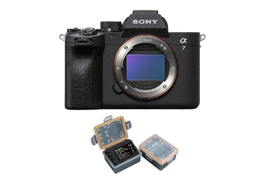 Boîtier Sony Alpha A7 Mark IV + Batterie Kingma 2000mAh (Sony NP-FZ100)