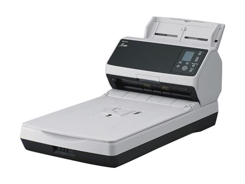 Fujitsu fi-8290 - Scanner de documents - à plateau : CCD / Chargeur automatique de documents : double CIS - Recto-verso - 216 x 355.6 mm - 600 dpi x 600 dpi - jusqu'à 90 ppm (mono) / jusqu'à 90 ppm (couleur) - Chargeur automatique de documents (100 feu