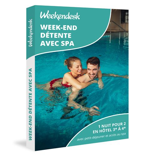 Coffret cadeau Weekendesk - Week-end détente avec spa