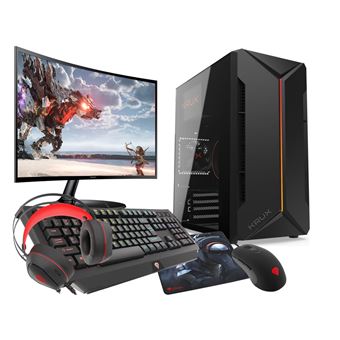 VIST Kit Gaming RGB Ryzen 7 5700G - RAM 32Go - RX VEGA - SSD 1To M.2 - WIFI - LCD 24 - W11 - 1