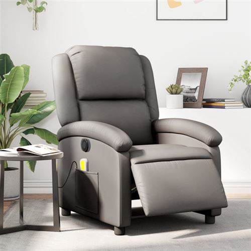 Vidaxl Gris Fauteuil De Massage - Image 3