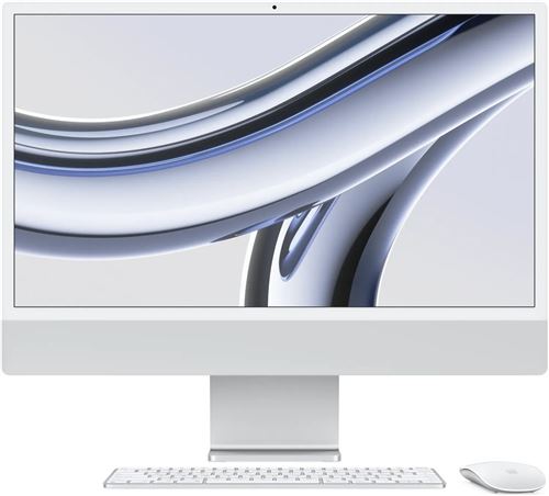 iMac 24" 2023 M3 4,1 Ghz 8 Go 256Go SSD Argent